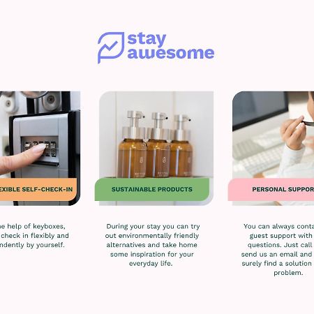 Stay Awesome - Modernes Apartment Am Botanischen Garten Cassel Extérieur photo